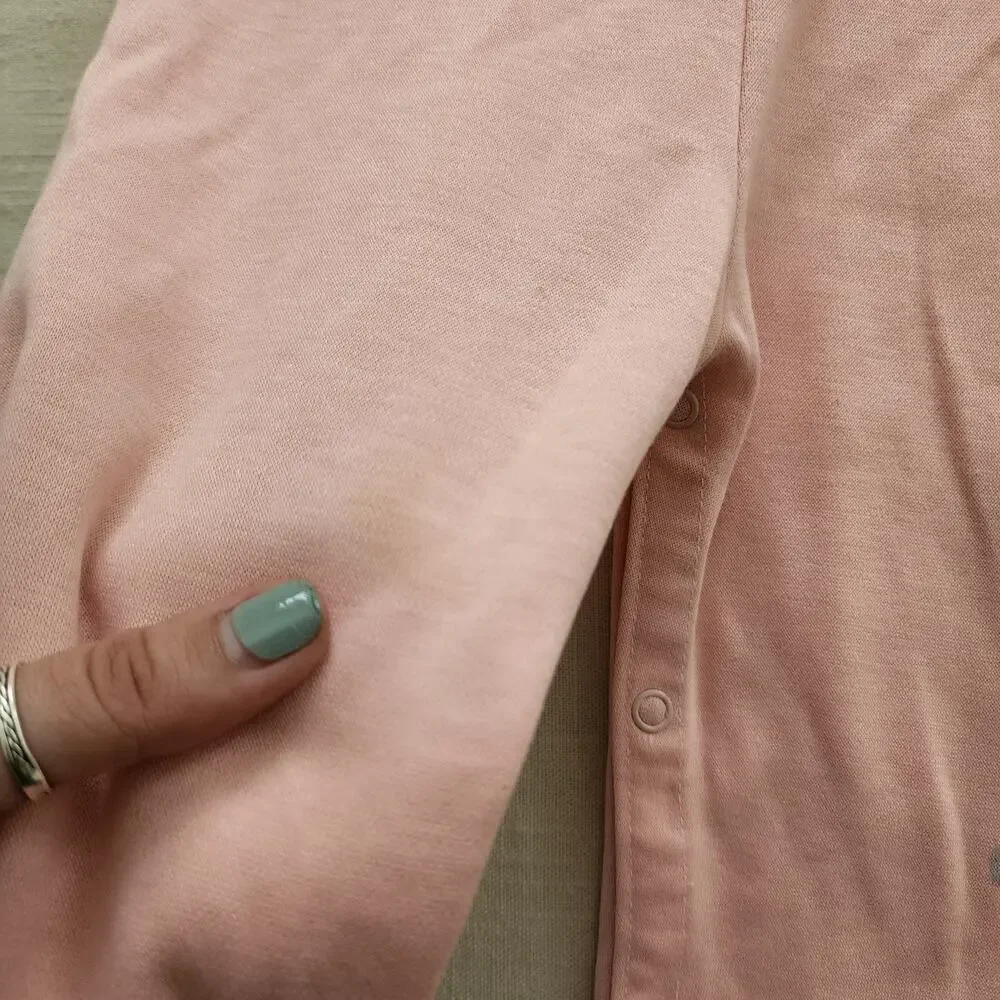 Vintage Lacoste Light Pink Bodysuit 12 months *flaw